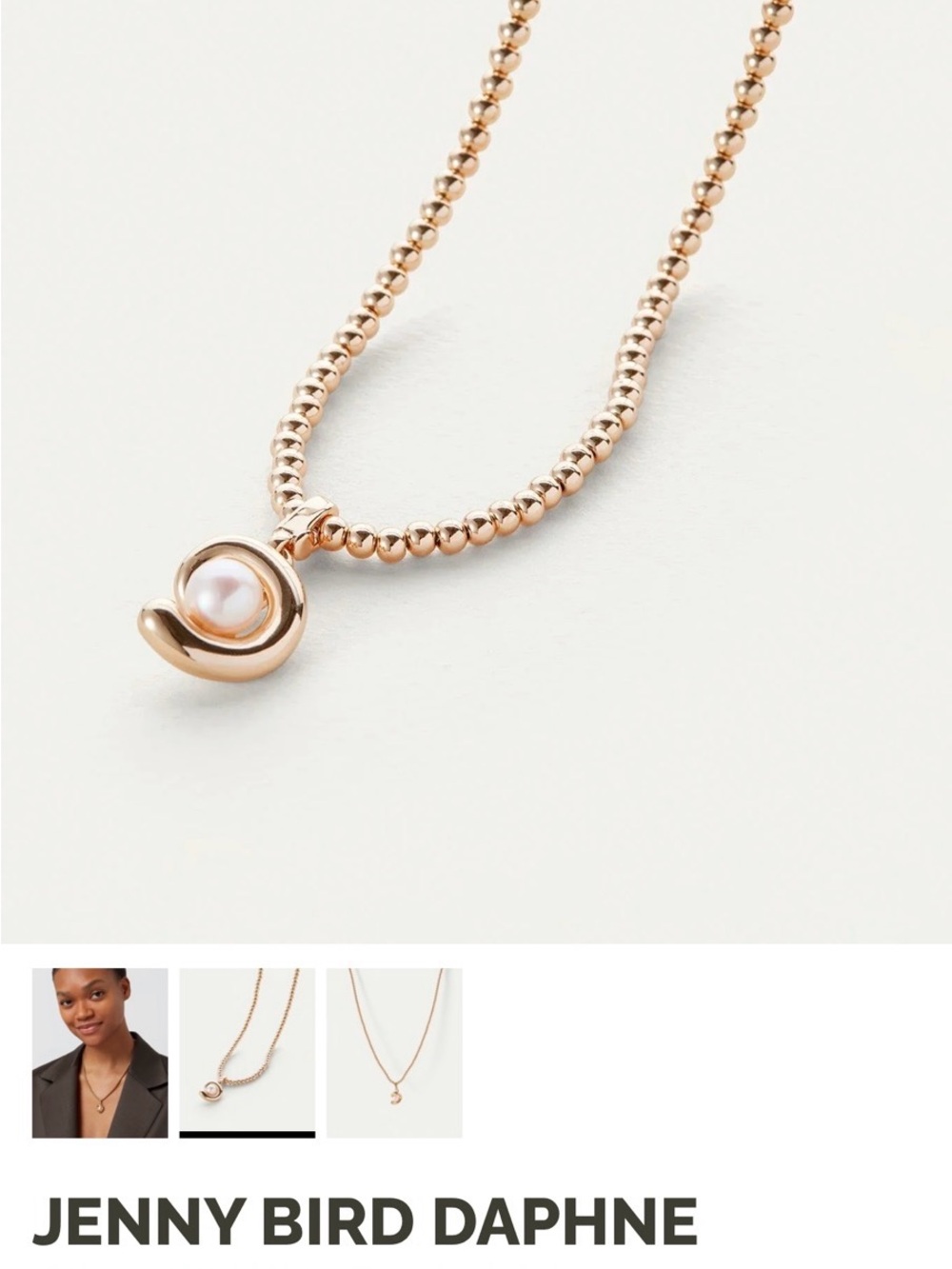 Jenny Bird Daphne Necklace